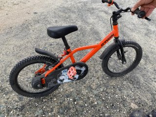 Bicicleta infantil B'TWIN naranja