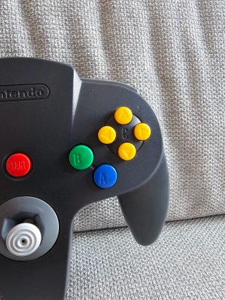 Controller Nintendo 64 N64 Nero Originale