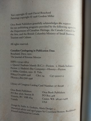 The Journal of Etienne Mercier Queen Charlotte