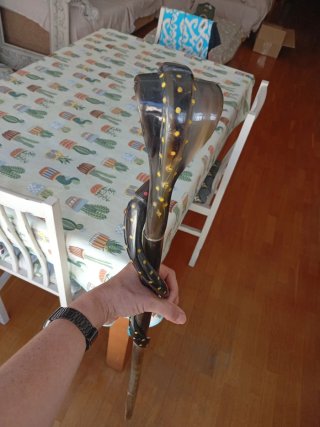 Bastón Cetro Vintage Serpiente