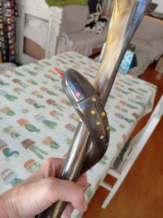 Bastón Cetro Vintage Serpiente