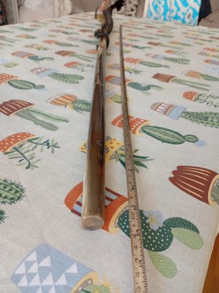 Bastón Cetro Vintage Serpiente