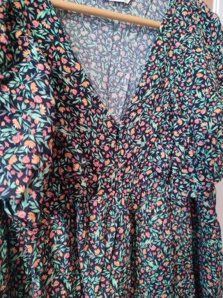 Vestido Zara estampado floral