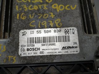 CENTRALITA MOTOR UCE OPEL CORSA D A13DTC 55580830