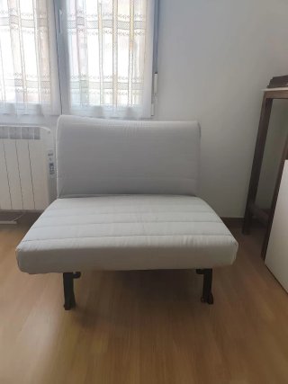 Divano letto singolo bianco Ikea