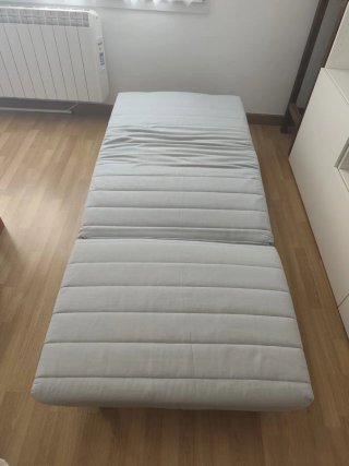 Divano letto singolo bianco Ikea
