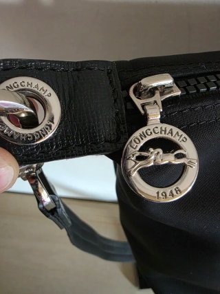 Borsa tracolla Longchamp S nera
