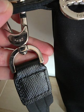 Borsa tracolla Longchamp S nera