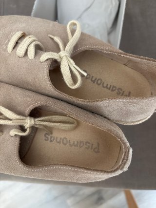 Zapatos beige ante talla 31