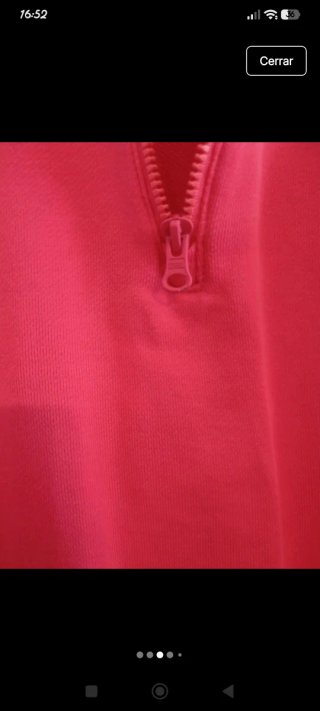 Sudadera Adidas Rosa Media Cremallera