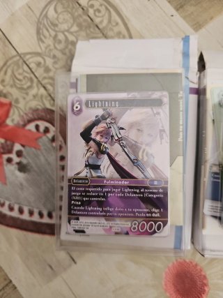Paquetes y cartas Final Fantasy