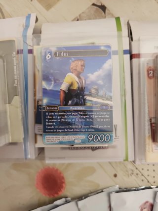 Paquetes y cartas Final Fantasy