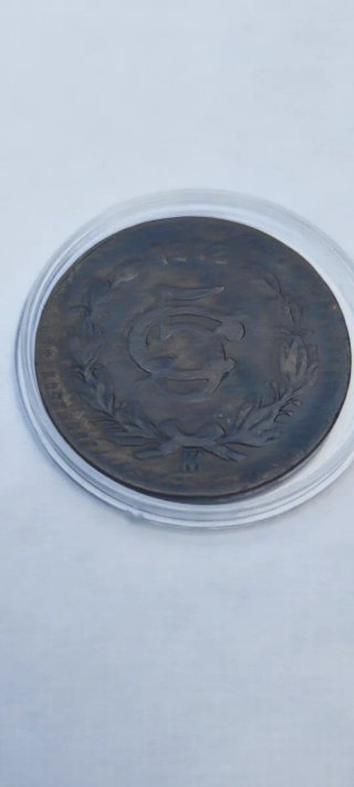 Monedas México 5 Centavos 1914-1919