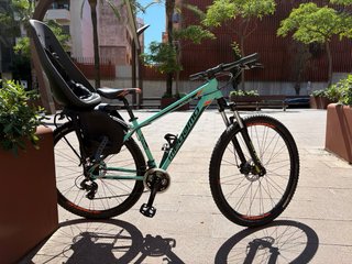 Bicicleta Megamo DX3 29” + Silla THULE Yepp  +rack