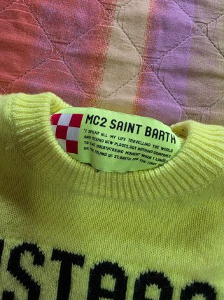 Maglione MC2 Saint Barth 6 anni Giallo