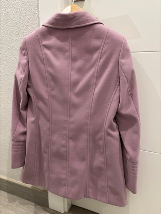 Abrigo rosa paño ANTEA talla M