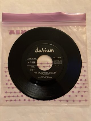 Vinile Raro 45 Giri:DORI GHEZZI”CASATSCHOK”-“PER U