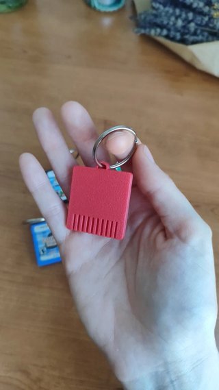 Llavero Cartucho Consola Retro (personalizable)