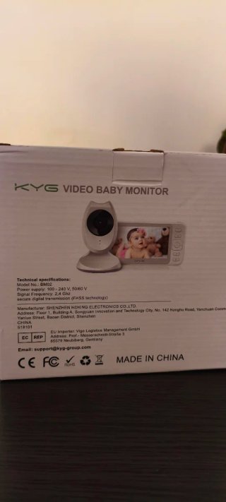 Vigila Bebé KYG BM02 4.3 HD