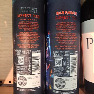 Coleção Iron Maiden Darkest Red & Eddie's Blend