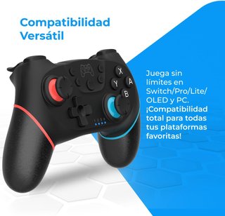 Mando inalámbrico Nintendo Switch turbo vibración