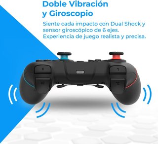 Mando inalámbrico Nintendo Switch turbo vibración