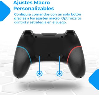 Mando inalámbrico Nintendo Switch turbo vibración
