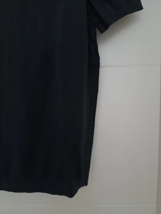 Polo Massimo Dutti verde manga corta Talla M