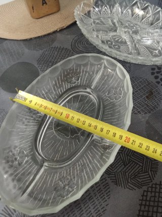 2 bomboneras de cristal macizo tallado(envíos)