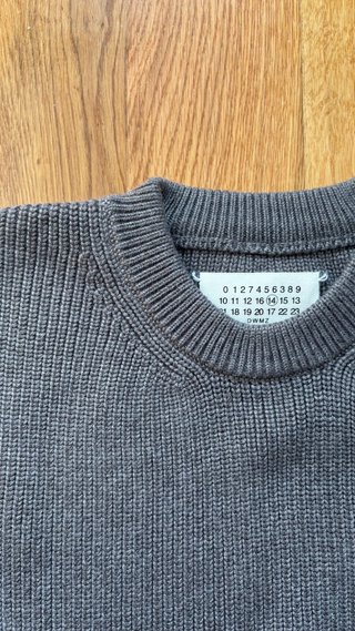 Jersey MM6 Maison Margiela Gris Talla M