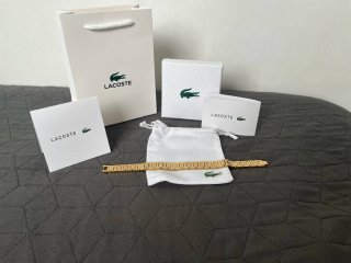 Pulsera Lacoste Dorada