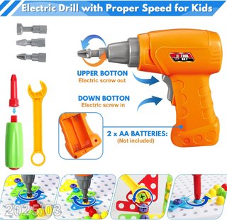 AKOKIE Juego Construccion Infantil 223 Piezas