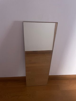 Espejo de madera y cristal
