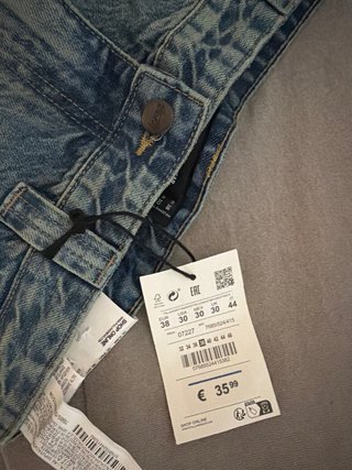 Pantalones skater fit azules
