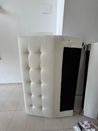 Somier blanco 5 piezas buen estado