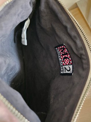 Pochette MC2 Saint Barth rosa con frange