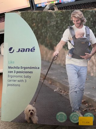 Mochila Ergonómica Jané Like 3 Posiciones