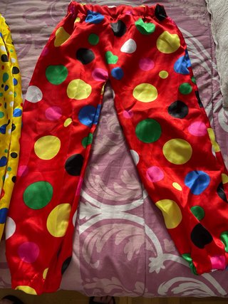 Pantalón de payaso unisex talla largo 73cm aprox