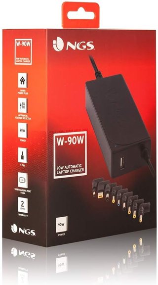 - Cargador universal portátil HP Dell Asus Lenov