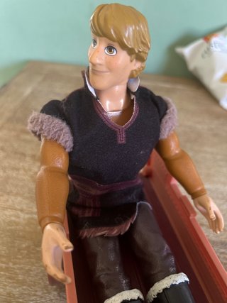 Frozen Kristoff e Olaf con slitta