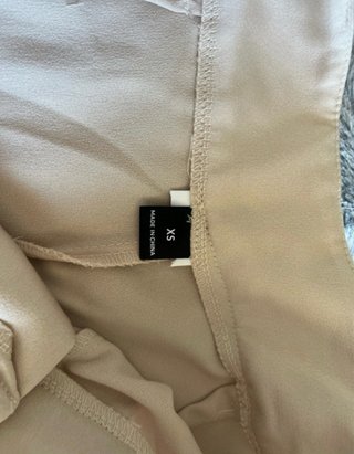 Pantalón de traje Shein beige