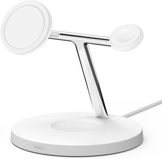 - Belkin cargador inalámbrico rápido 3en1