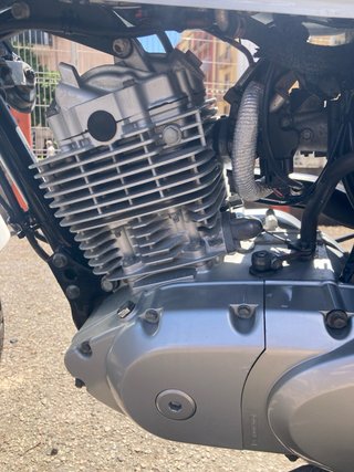 Suzuki RV 125 Van Van Azul/Blanco