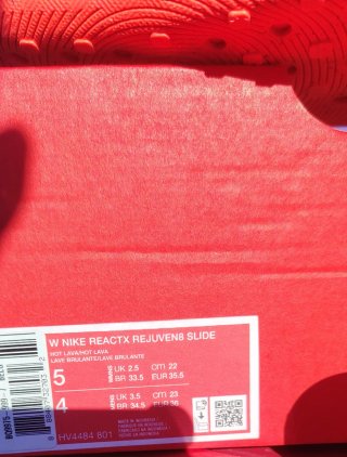 Nike React Rejuven8 Slide Rosa/Rojo