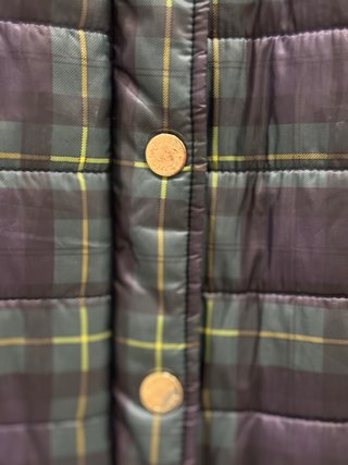 Chaleco cuadros LLOYD’S verde talla L