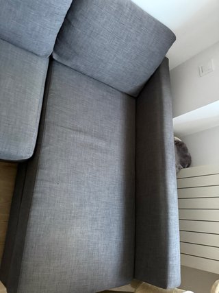 Sofá cama chaise longue gris ikea FRIHETEN