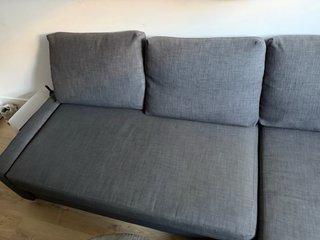 Sofá cama chaise longue gris ikea FRIHETEN