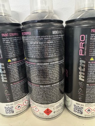 3 Sprays Decapante de Pintura MTN