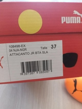 Zapatillas Puma Naranja Talla 37 Nuevas