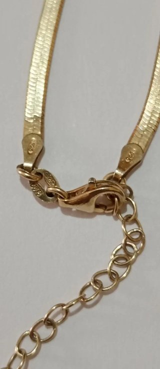 Collar y pendientes plata 925 y oro